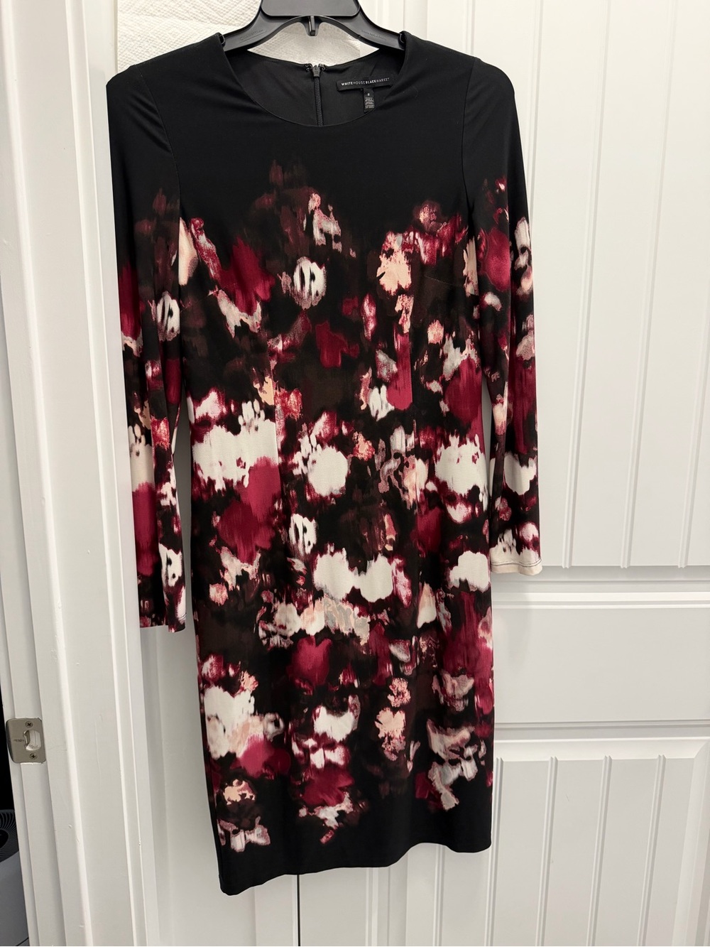 black and red dress